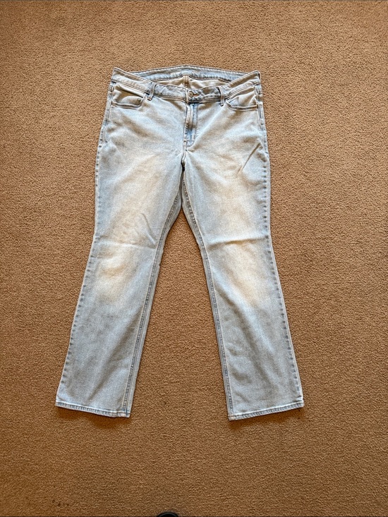 Old Navy Denim - Old Navy Light Wash Wide Leg Jeans - Light Blue Size 14 short